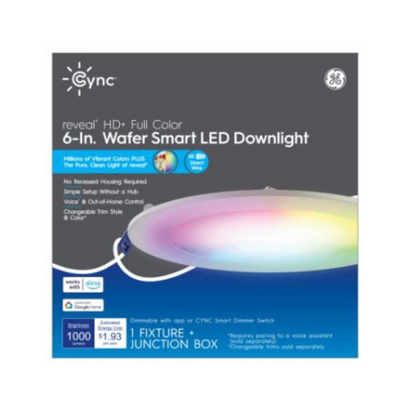 GE Lighting 118912 16W Metal Wafer - Case of 3