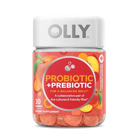 OLLY Probiotic + Prebiotic Gummy - 30 Count