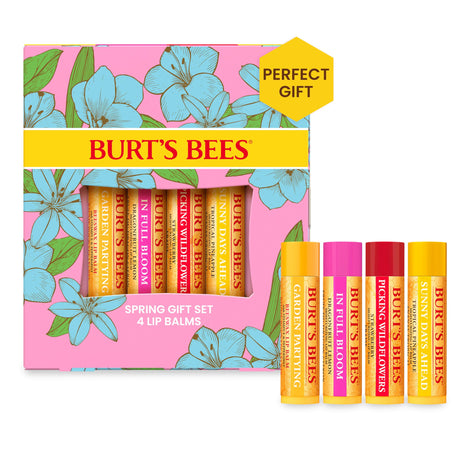 Burt's Bees In Full Bloom Lip Balm Set