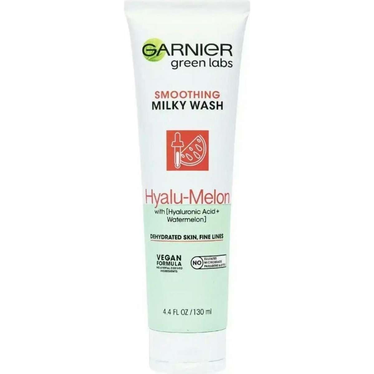Garnier SkinActive Green Labs Hyalu-Melon Smoothing Milky Washable Cleanser