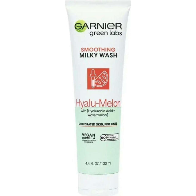 Garnier SkinActive Green Labs Hyalu-Melon Smoothing Milky Washable Cleanser