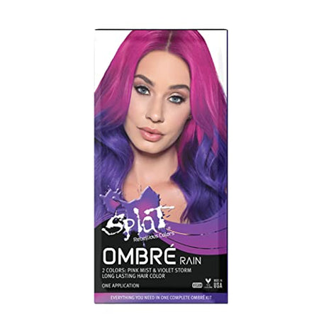 Splat Ombre Rain | Original Complete Kit | Blue & Purple Hair Color