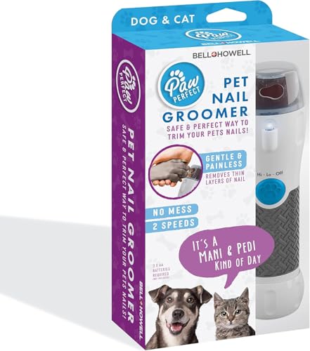 Bell+Howell Pawperfect Cordless Dog and Cat Nail Trimmer