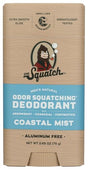 Dr. Squatch Coastal Mist Deodorant, 2.65 Oz