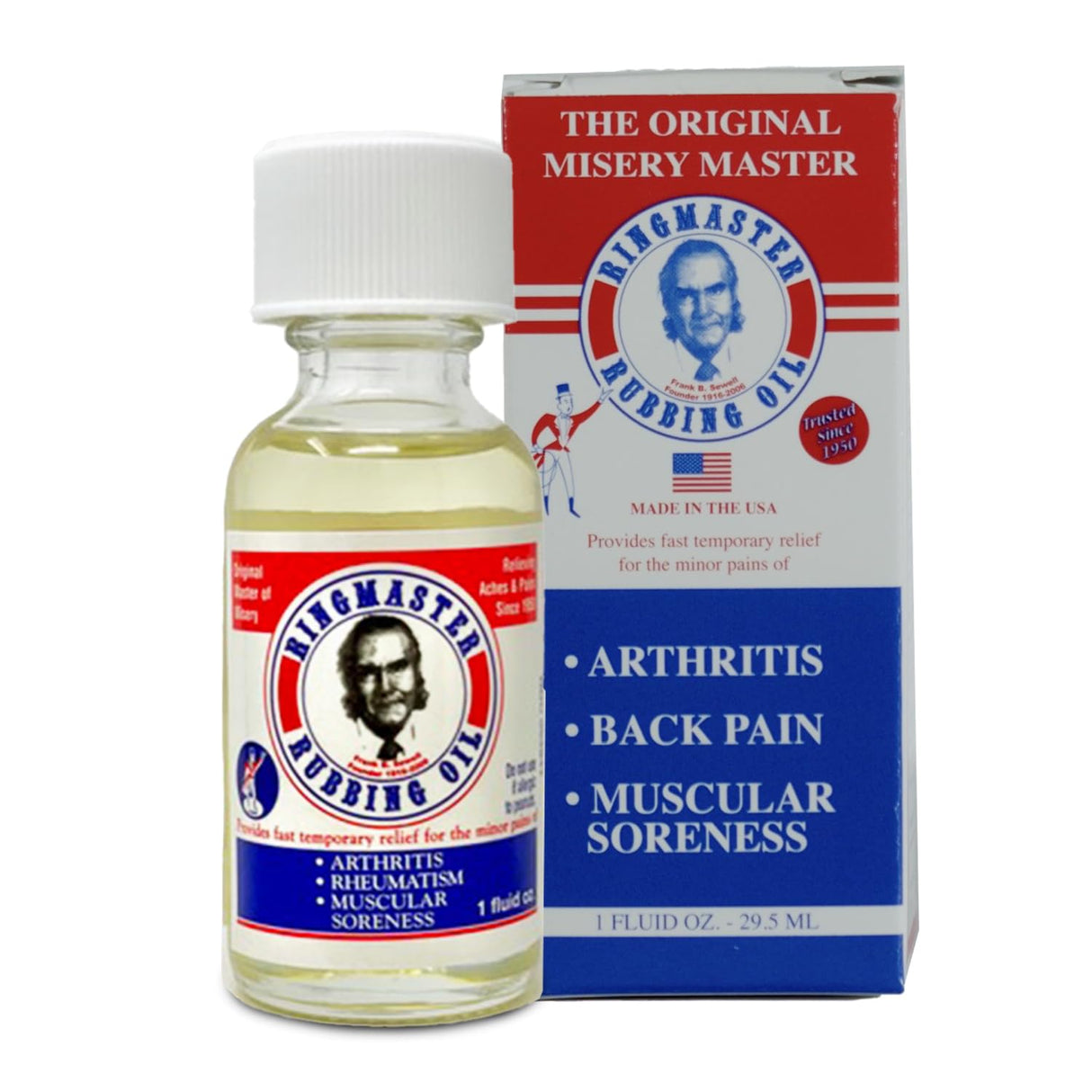 Ringmaster Rubbing Oil Pain Relief