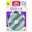 Maxell – 639031, Platinum DVD+R - Pack 5