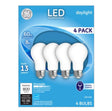 GE Lighting LED Light Bulbs, Frosted Daylight, 8-Watts, 750 Lumens