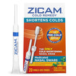 Zicam Cold Remedy Cold Shortening Medicated Nasal Swabs