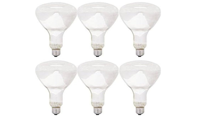 GE Lighting 65-Watt, 580-Lumen, BR40, Floodlight Bulb, Soft White - 6 Pack