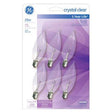 G E Lighting 75223 GE 25W Candle Bulb (6 Pack)