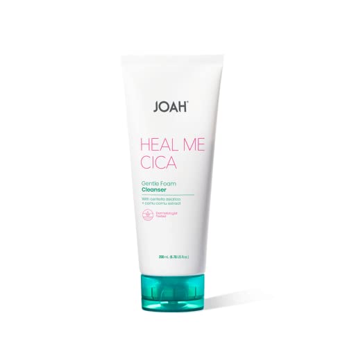 JOAH Heal Me CICA Gentle Foam Cleanser, 6.76 oz, White