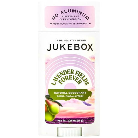 JUKEBOX Natural Deodorant for Women–Lavender Fields Forever Scent