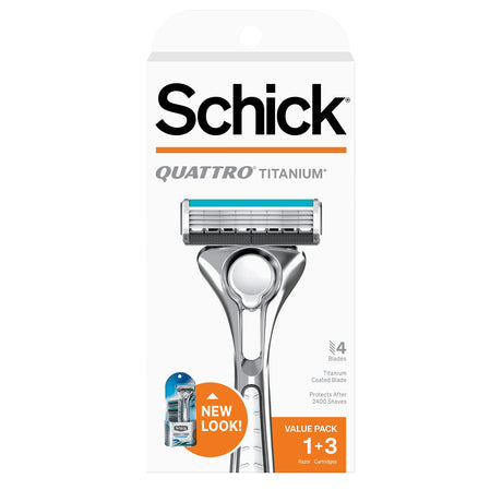 Schick Quattro Titanium Razor
