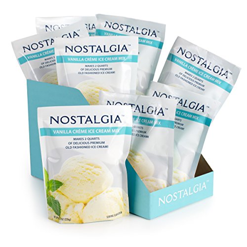 Nostalgia Premium Ice Cream Mix, 8 (8-Ounce) Packs