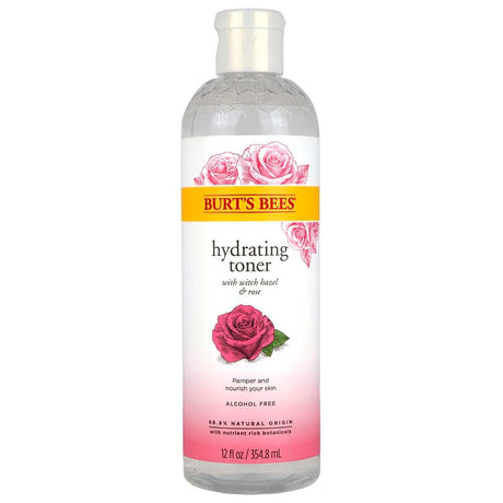 Burts Bees Calming Toner - Witch Hazel and Rose Unisex 12 oz