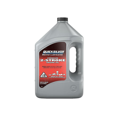 Quicksilver Premium 2-Stroke Engine Oil 1 Gallon