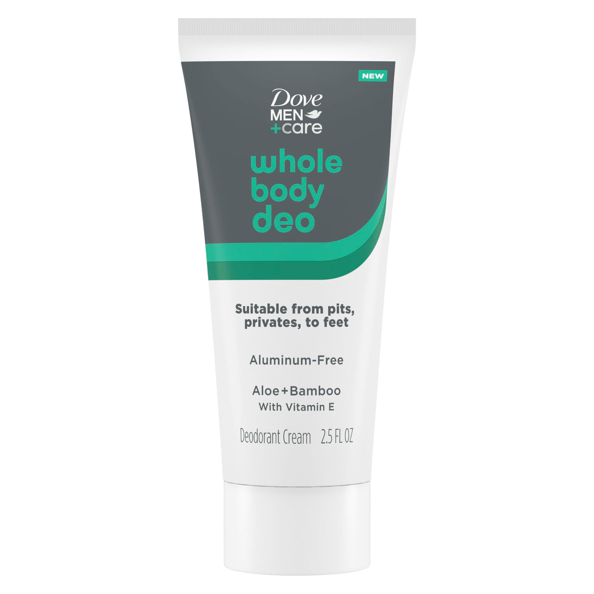 DOVE MEN + CARE Whole Body Deo Aluminum-Free Deodorant Cream Aloe + Bamboo