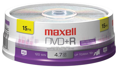 Maxell 639008 4.7Gb Dvd+R Spindle