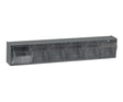 Quantum QTB306GY Clear Tip Out Bin System