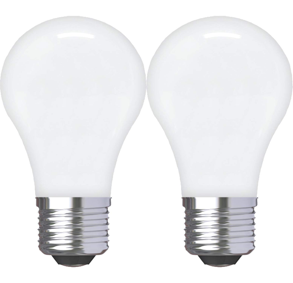 GE Relax HD Soft White 60W Frosted Ceiling Fan A15 (2-Pack)