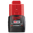 Milwaukee Electric Tool 48-11-2430 M12 Redlithium 3.0 Compact Battery Pack