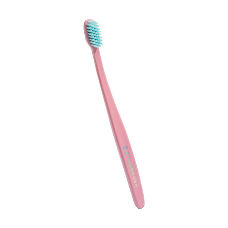 Cocofloss Cocobrush, Ultra-Soft Manual Toothbrush, Tickled Pink
