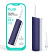 quip Water Flosser with Replacement Tip - Cordless Water Flosser with Adjustable Pressure - Midnight Blue