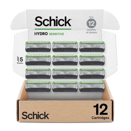 Schick Hydro Sensitive Razor Refills, 12ct