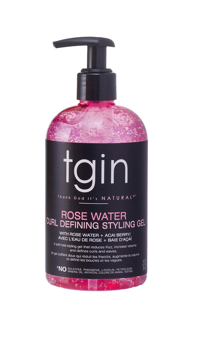 tgin Rose Water Curl Defining Styling Gel