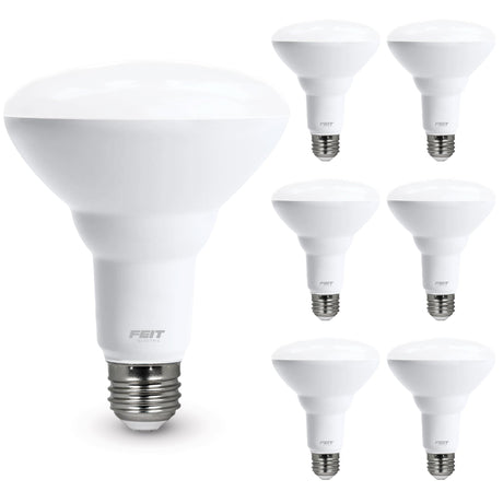Feit Electric LED BR30 Light Bulbs, 65W Equivalent