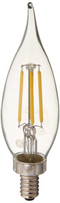 G E Lighting 99076 54039-06 GE 4 Pack 2.5W LED Cac Bulb