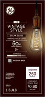 GE Lighting Vintage Edison Style LED Light Bulb, 5 Watts
