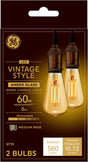 GE General Electric Vinta Small 40W Amber ST19 (2-Pack)