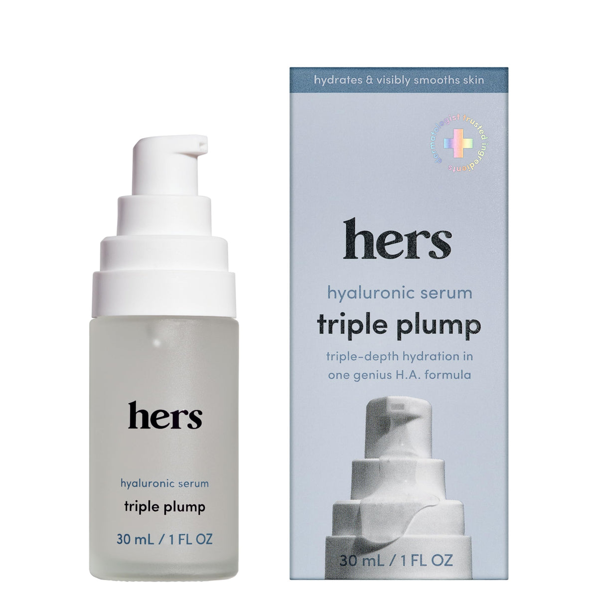 hers Triple Plump Hyaluronic Face Serum