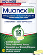 Mucinex DM 12Hr Maximum Strength Chest Congestion & Cough Medicine, 28 Bi-Layer Tablets