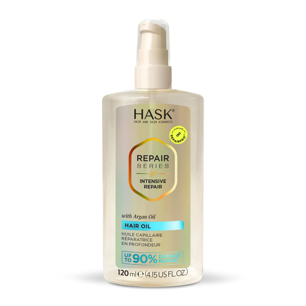 HASK RepairPro Argan Intensive Repair Hair Oil, 4.15 oz