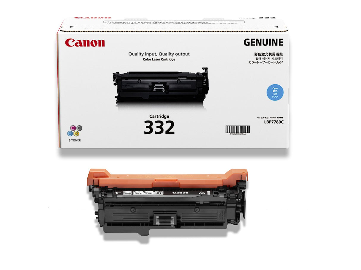 Canon Genuine Toner, Cartridge 332 Cyan (6262B012)