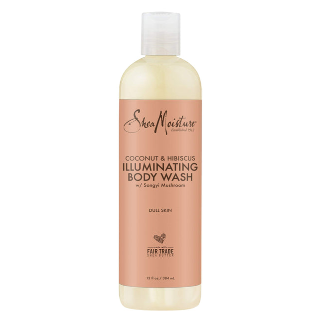 SheaMoisture Coconut & Hibiscus Body Wash, 13 Ounce