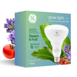 GE Grow Lights for Indoor Plants, BR30 Indoor Floodlight, LED Light Bulbs for Flowers and Fruit, Advanced Red Light Spectrum, 25,000 Hours Lifespan, 15 PPF