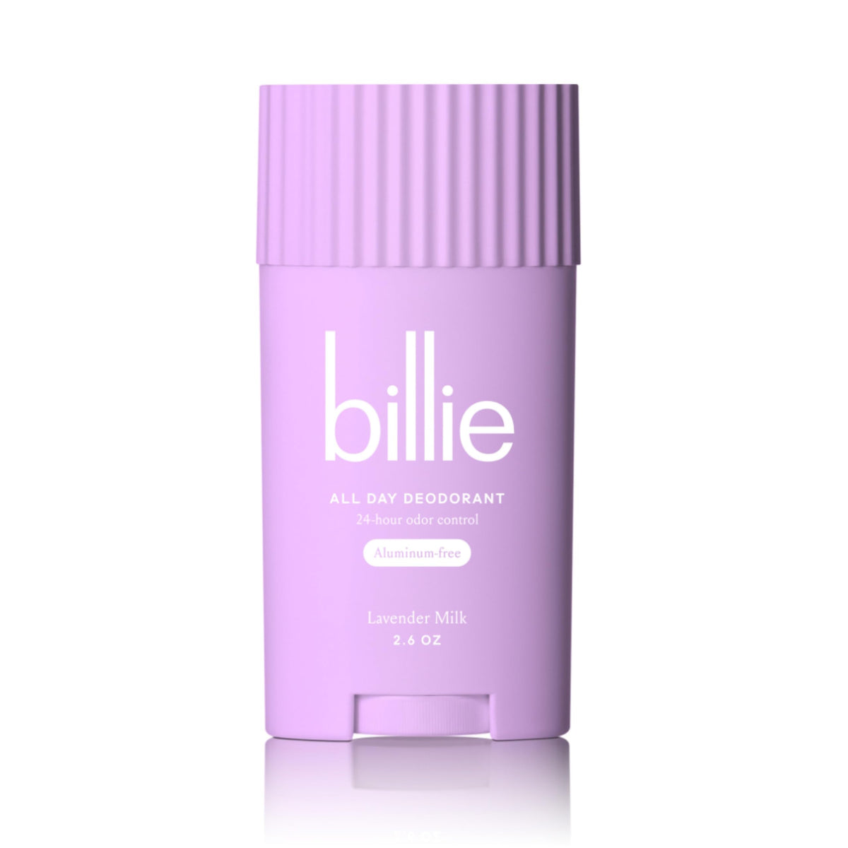 Billie All Day Deodorant for Women, Aluminum Free, Lavender Milk, 2.5 Oz