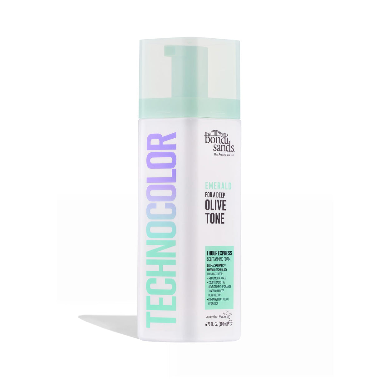 Bondi Sands Technocolor Emerald 1 Hour Express Self Tanning Foam