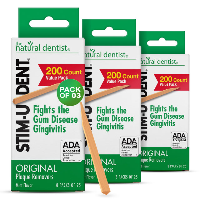 The Natural Dentist Stim-U-Dent Mint Dental Picks (600 Picks)