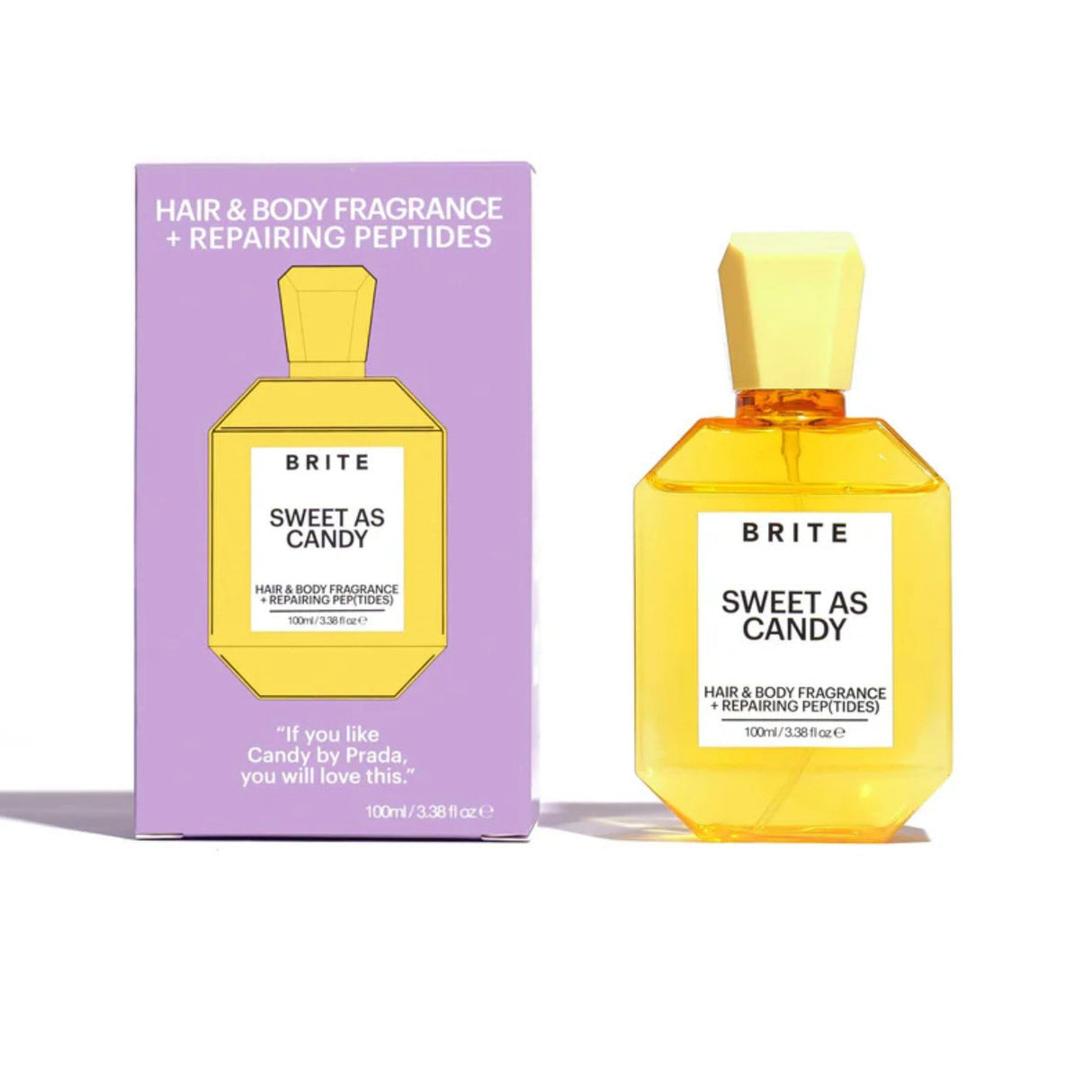 Brite Hair & Body Fragrance (Sweet As Candy, 3.38Fl Oz)