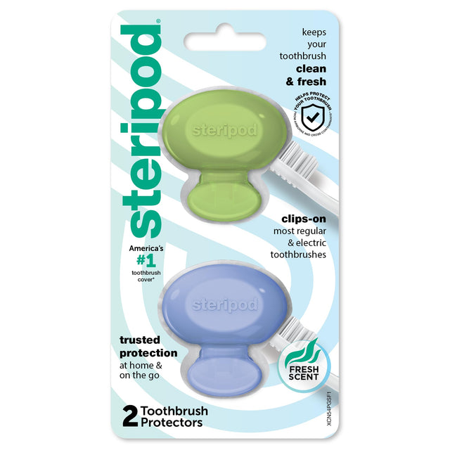 Steripod Clip-On Toothbrush Protector