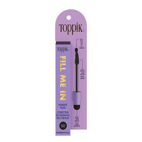 Toppik Fill Me In Hairline Filler, Black