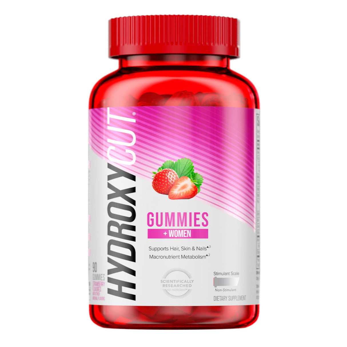 Hydroxycut Gummies +Women, Strawberry