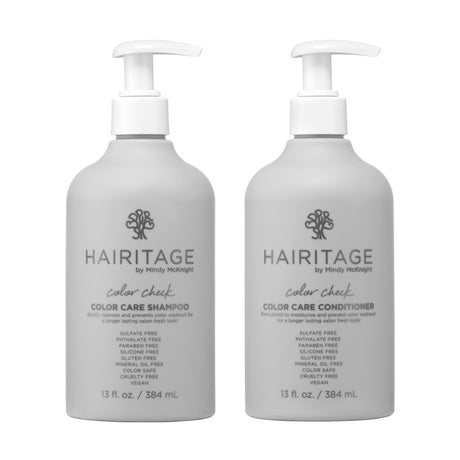 Hairitage Color Check Moisturizing Shampoo and Conditioner Set
