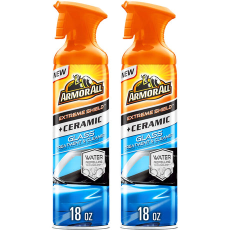 Armor All Extreme Shield + Ceramic Glass Treatment and Cleaner, 2 Pack