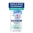 Secret Whole Body Deodorant Dry Feel Stick Light & Fresh Scent
