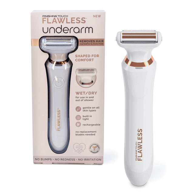 Finishing Touch Flawless Underarm Hair Removal Electric Razor Device